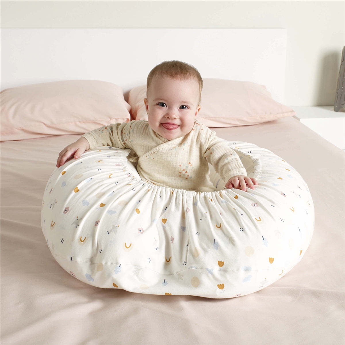 Jane 4in1 Mother Cushion & Baby Hammock, Botanic