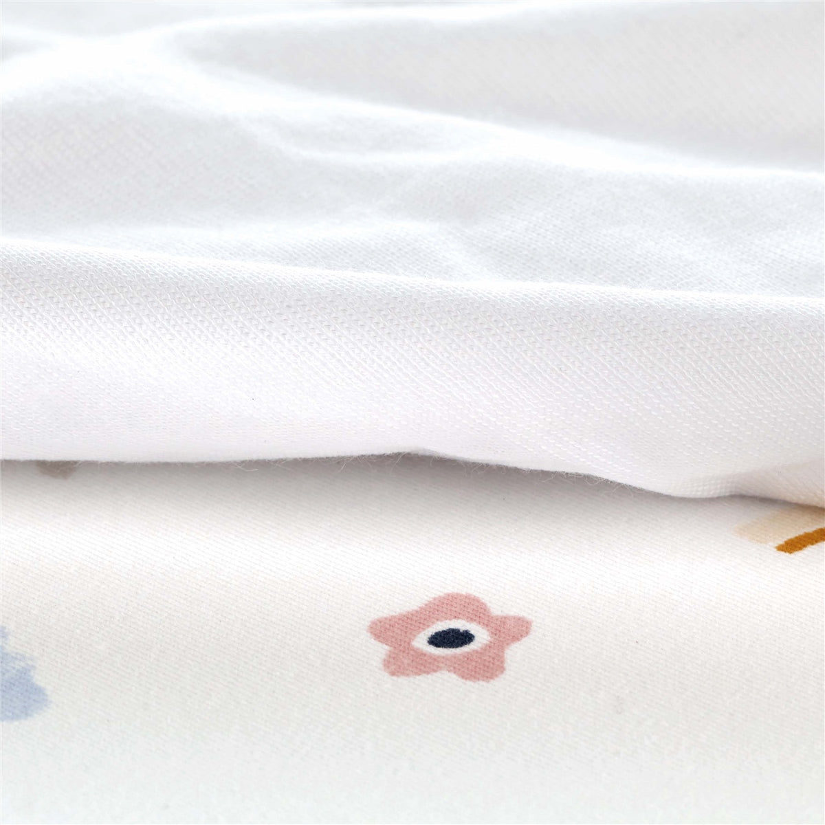 Jané Nature Cot Mattress Cover – 2-in-1 Fitted Sheet & Waterproof Protector