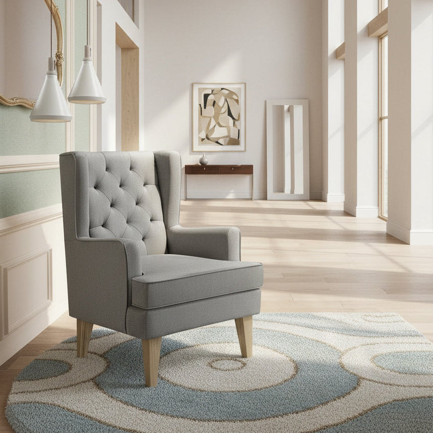 Johnston's Soothe Easy Nursery Chair & Rocker – 2-in-1 Nursing & Feeding Chair