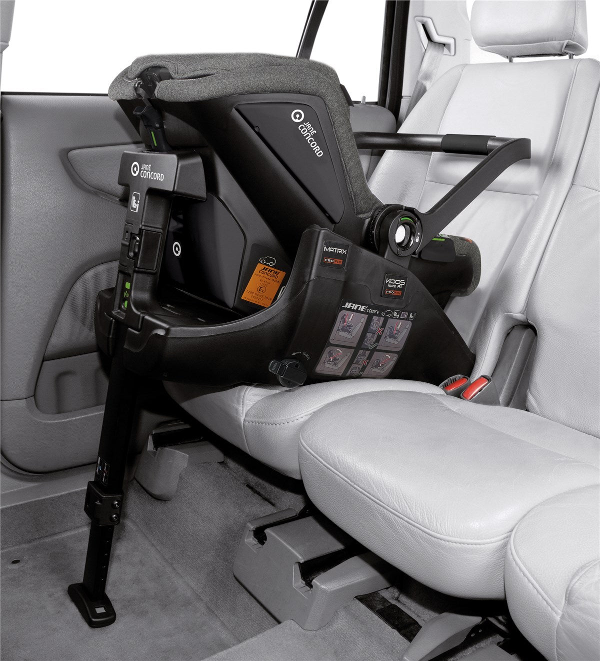 Jane Newel + Carrycot + Koos iSize R1 - 10 Piece Travel System Bundle