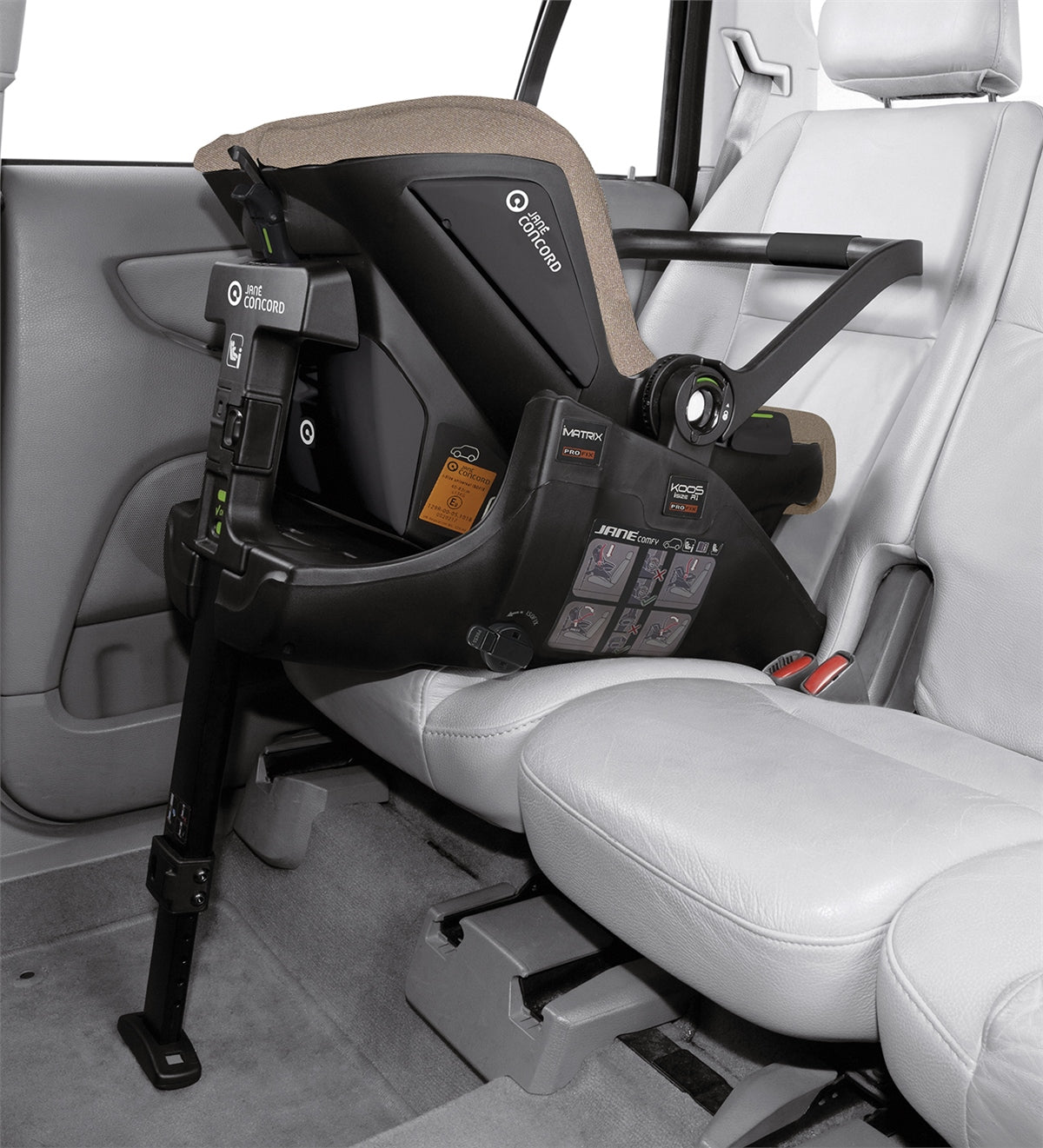 Jane Newel + Carrycot + Koos iSize R1 - 10 Piece Travel System Bundle