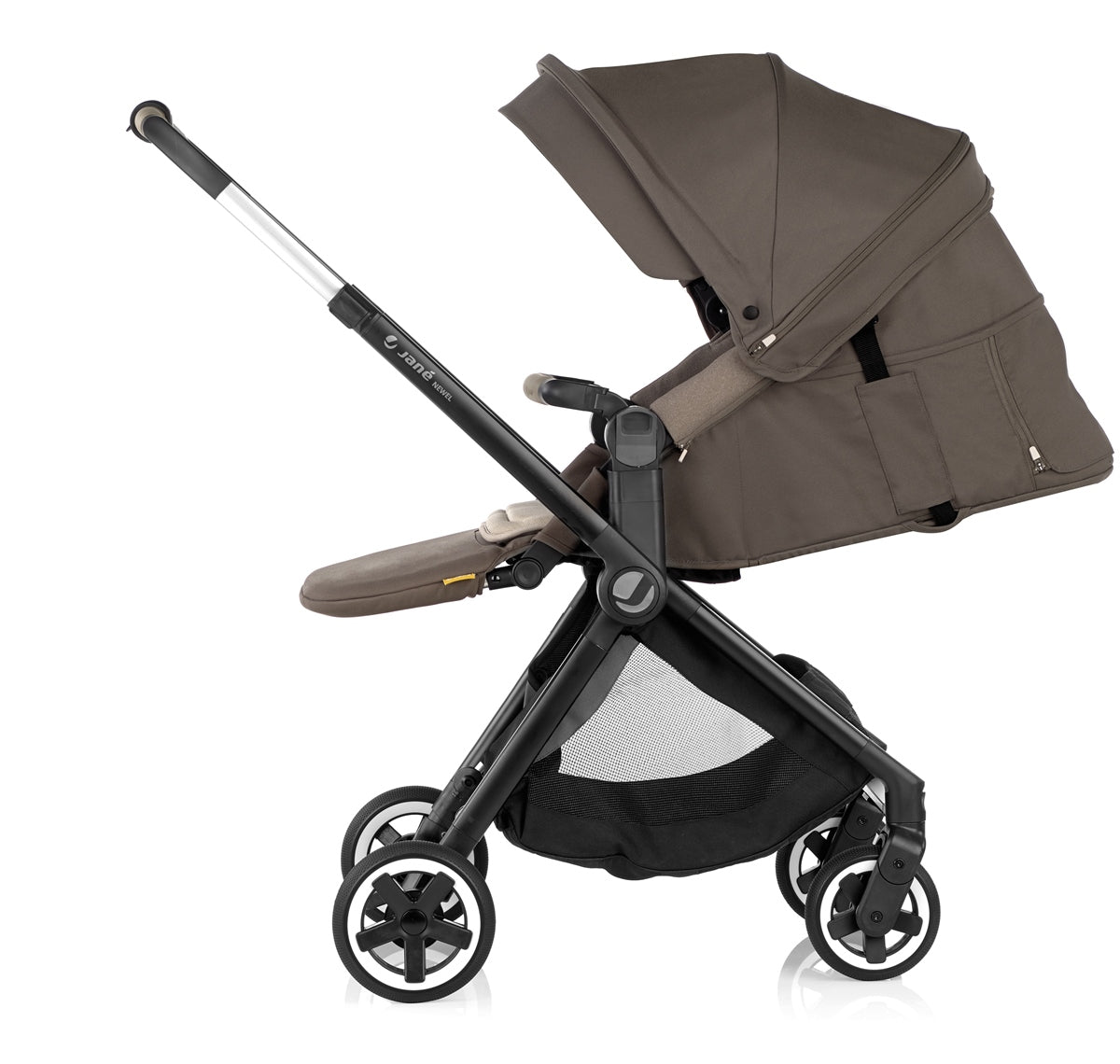 Jane Newel + Carrycot + Koos iSize R1 - 10 Piece Travel System Bundle