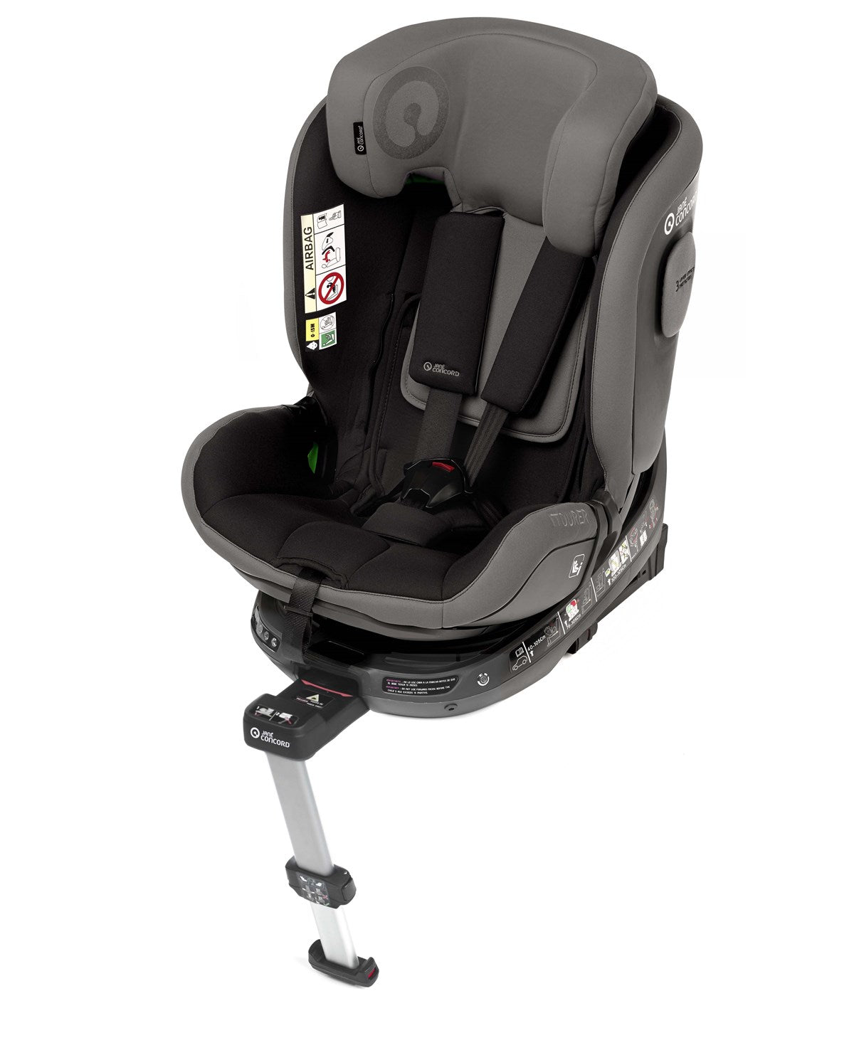 Jane iTourer 360° Swivel i-Size Car Seat, 40-125cm, 0-7 Years