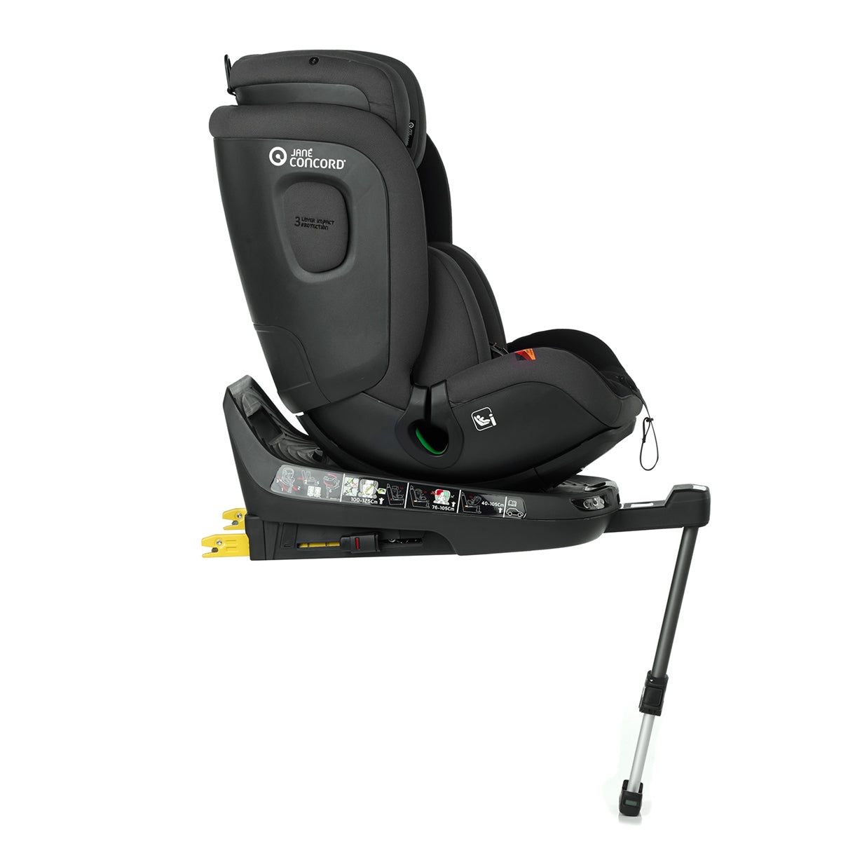 Jane iTourer 360° Swivel i-Size Car Seat, 40-125cm, 0-7 Years