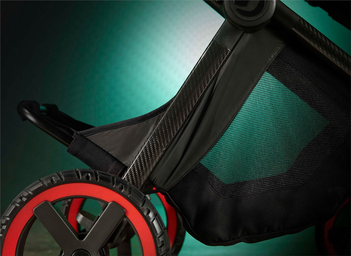 Jané Crosslight Pro Carbon 3in1 Travel System with Lie-Flat Kombibaby Car Seat