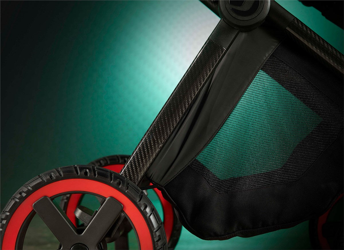 Jané Crosslight Pro Carbon 3in1 Travel System with Lie-Flat Kombibaby Car Seat