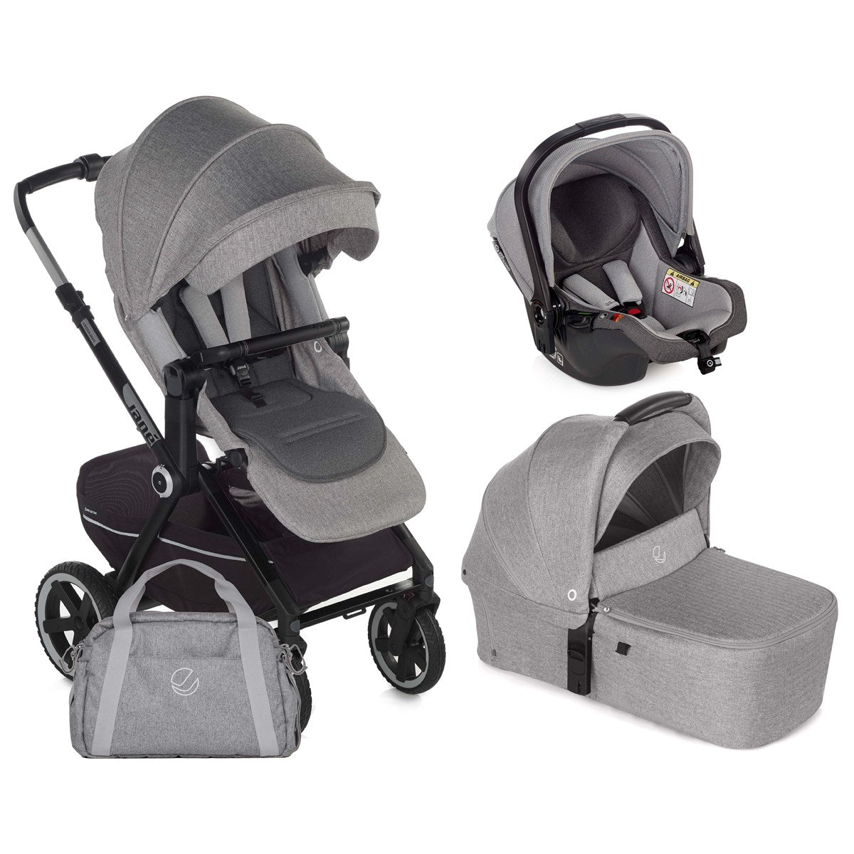Jane Crosslight-3 + Sweet + Koos R1 i-Size Travel System