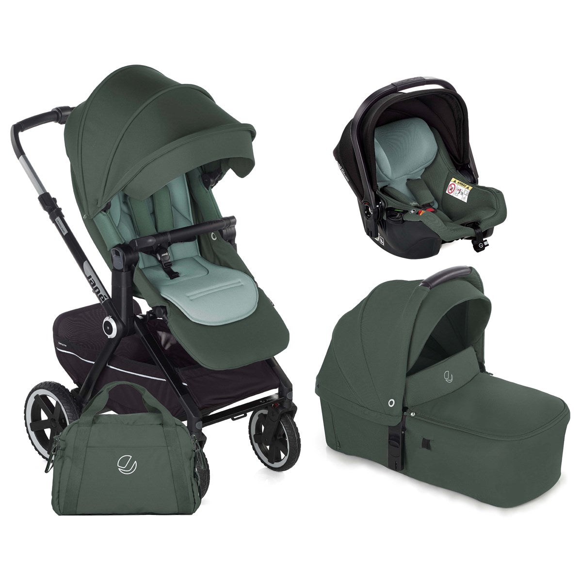 Jane Crosslight-3 + Sweet + Koos R1 i-Size Travel System
