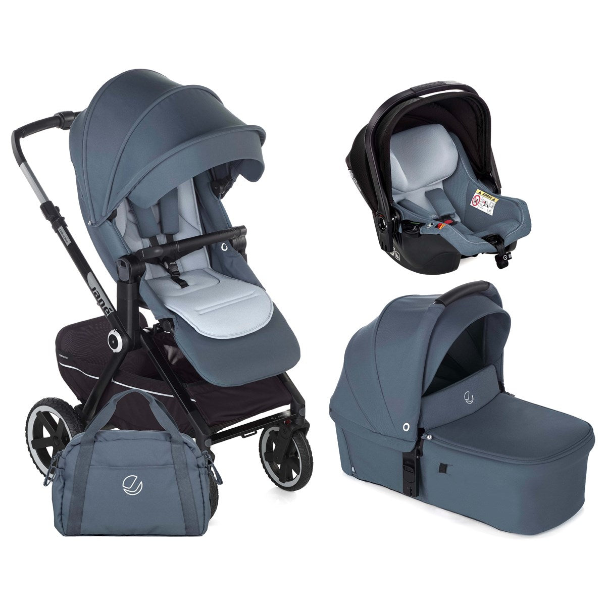 Jane Crosslight-3 + Sweet + Koos R1 i-Size Travel System