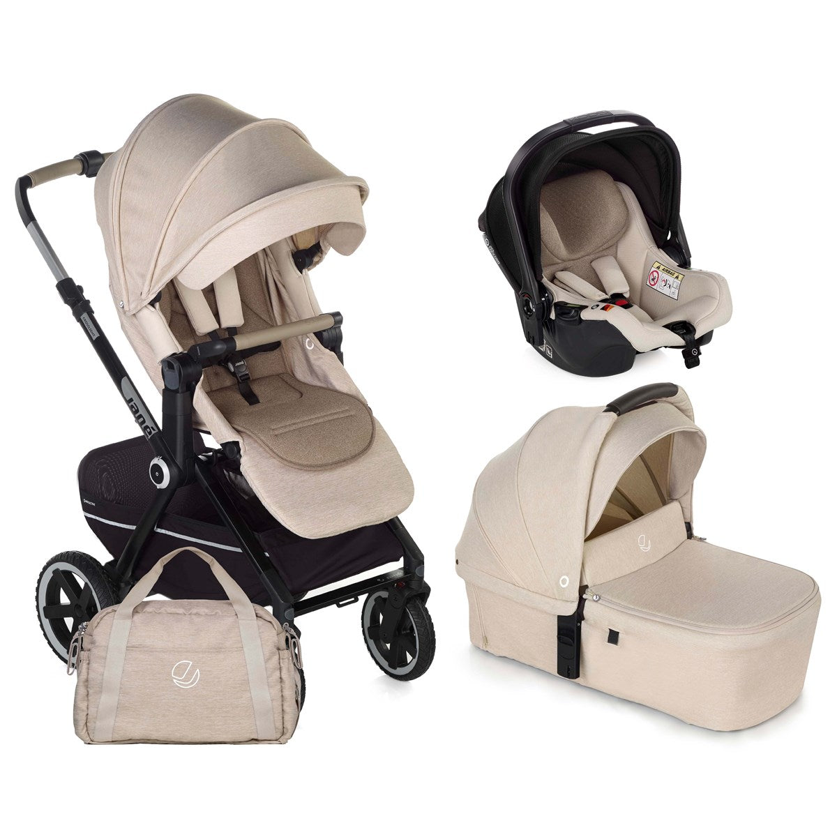 Jane Crosslight-3 + Sweet + Koos R1 i-Size Travel System