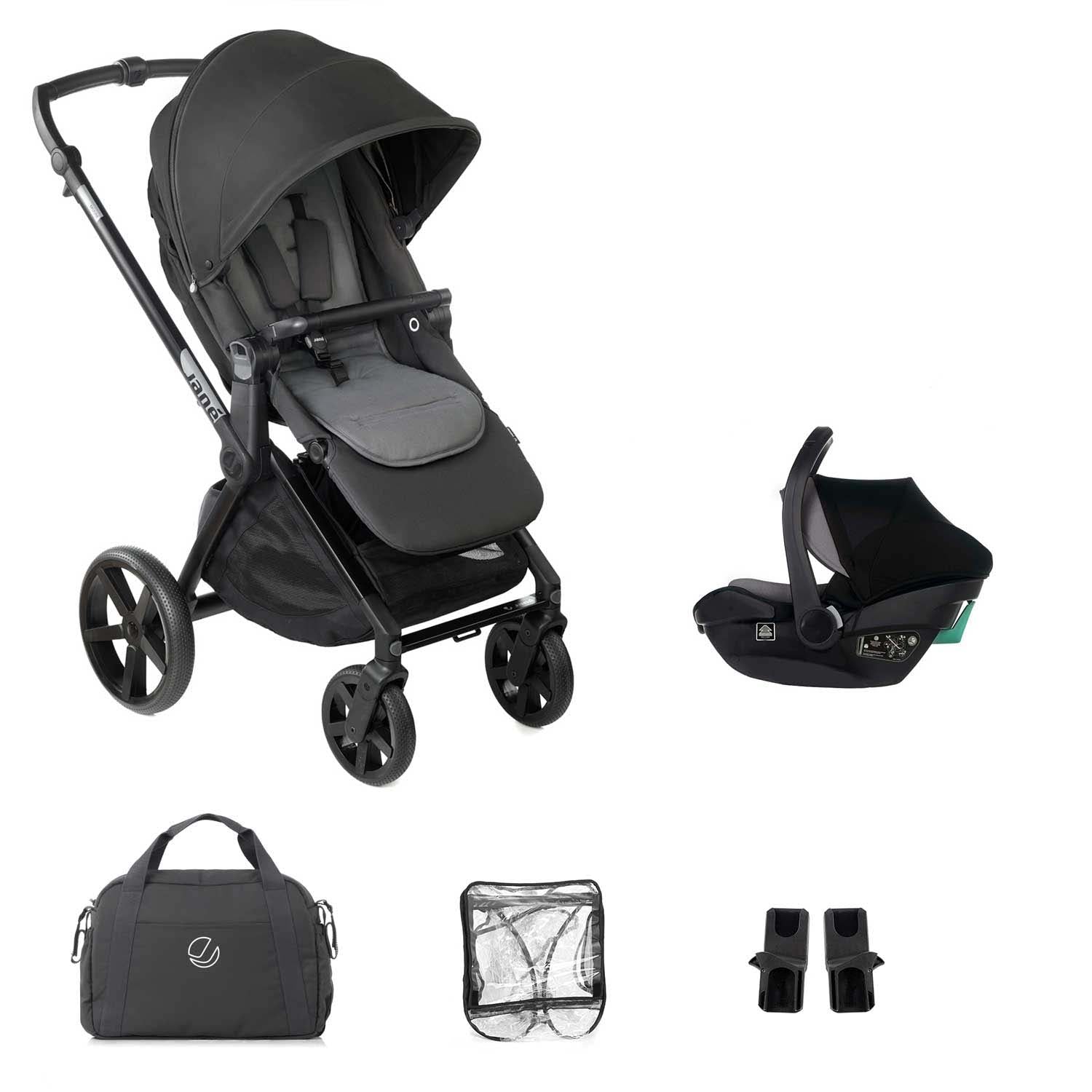 Jane Muum-4 Travel Carrier Car Seat Bundle