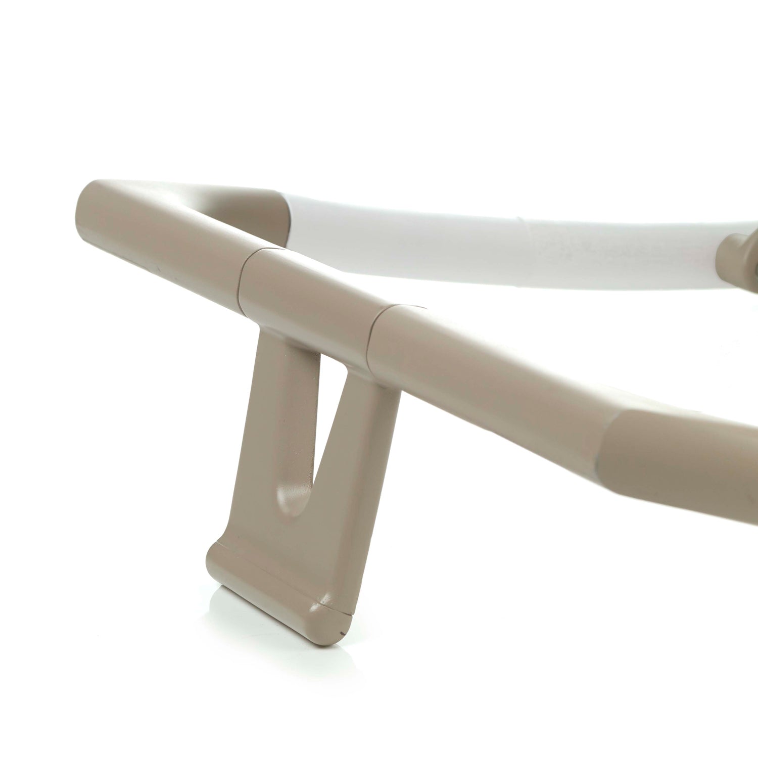 Beige chair bar on a white background