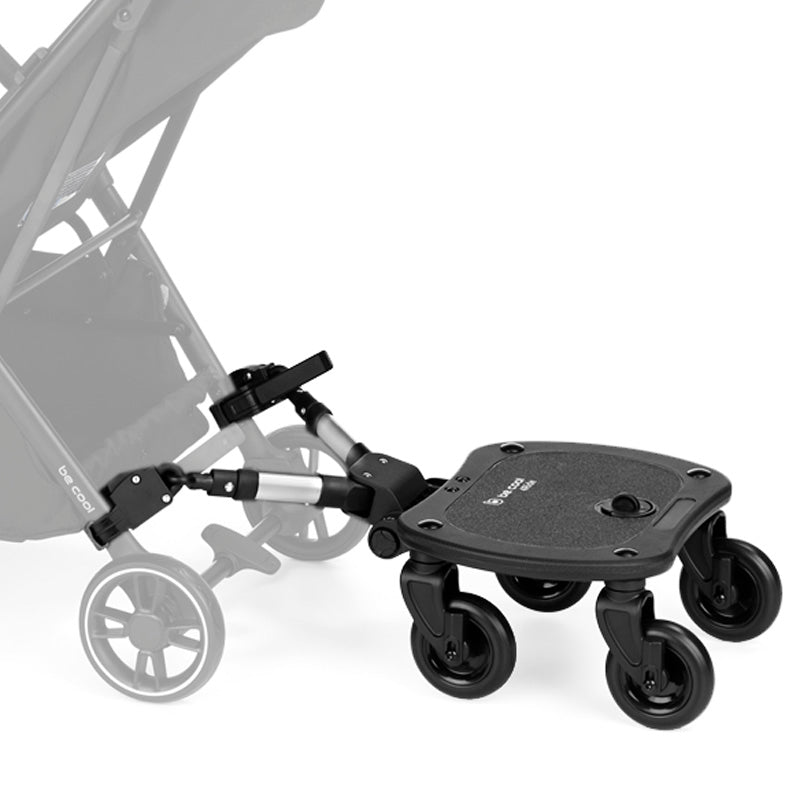 Be Cool 4ride Universal Buggy Board + Seat Unit with fun Steering Wheel