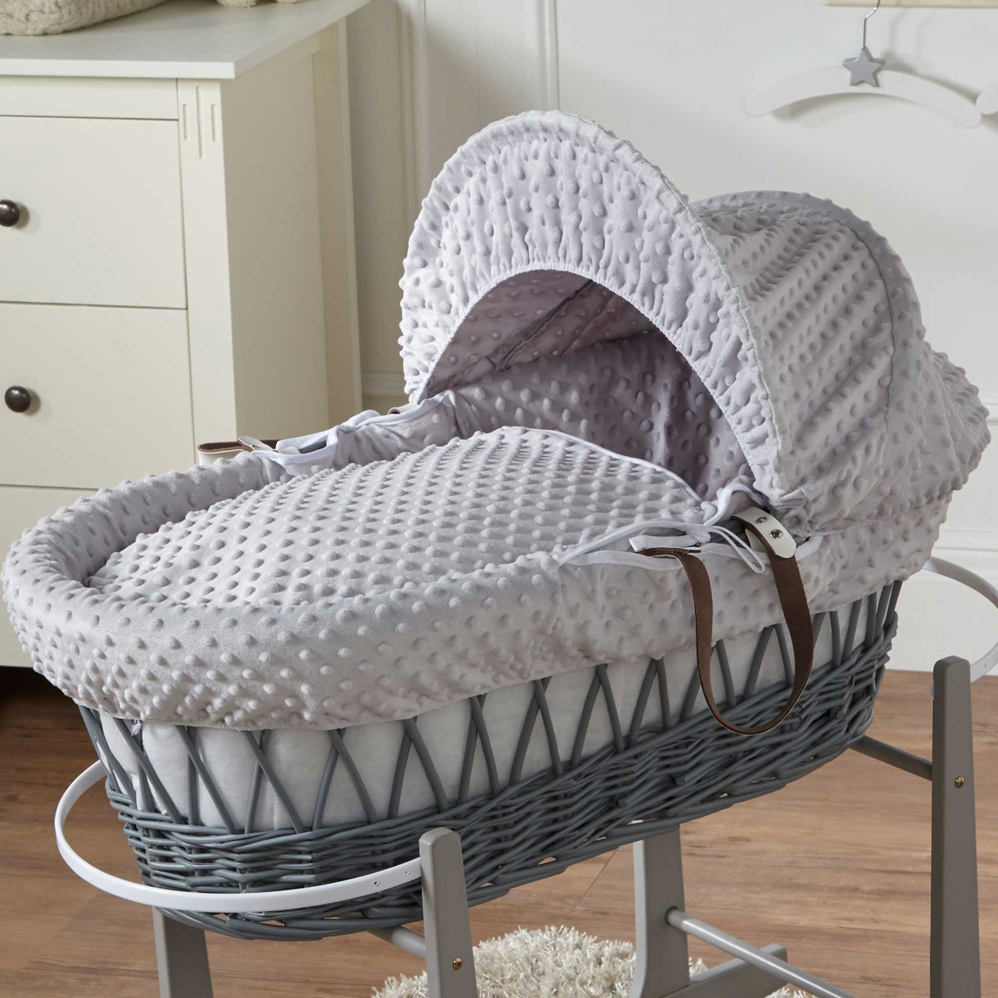 Wicker Moses Basket-24