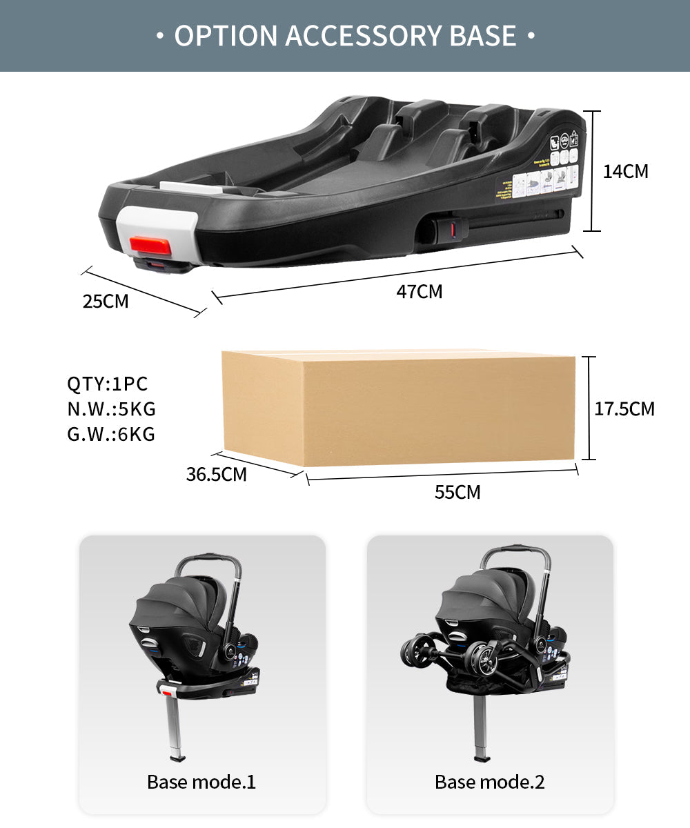 For Your Little One Qubi Isofix Car Seat Base-1