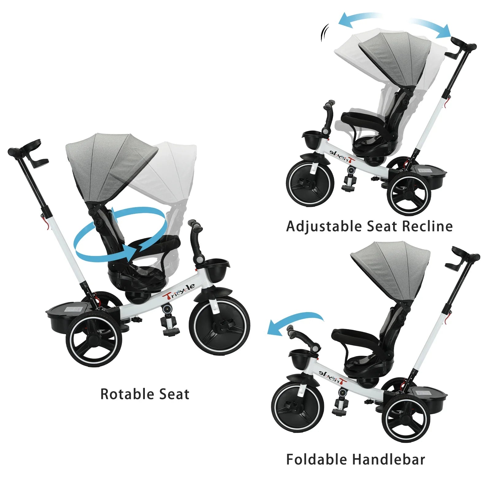 5-in-1 Toddler Tricycle