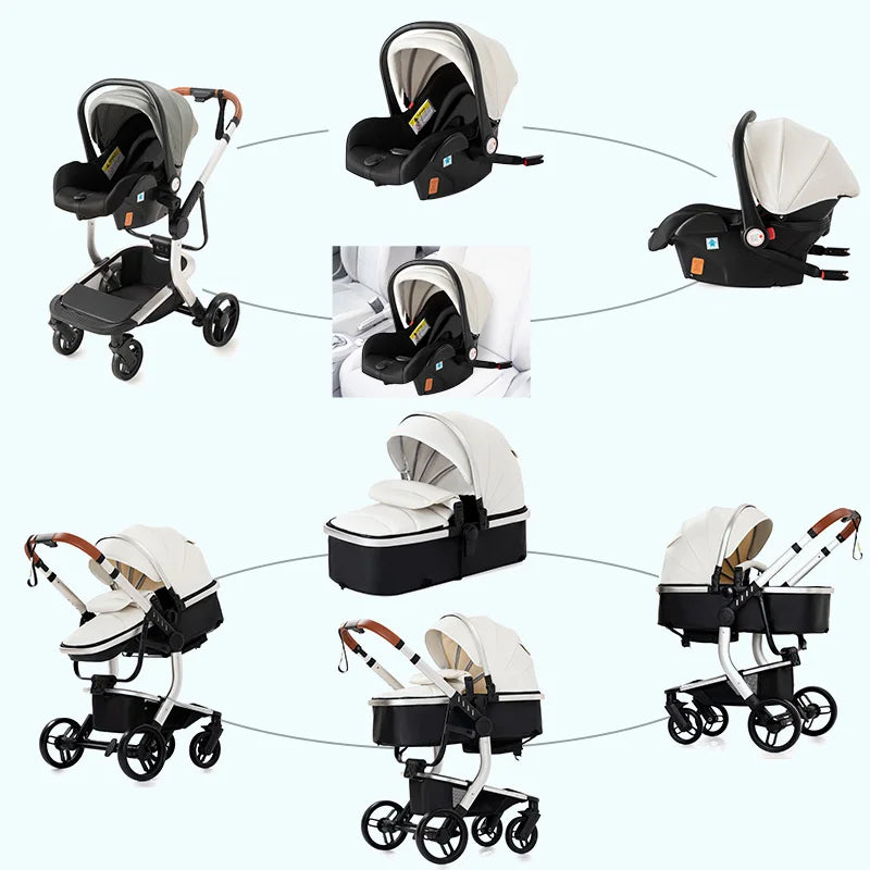 3 in 1 Baby Stroller