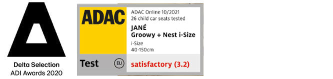 Jane Groowy i-Size Car Seat, 60-150cm, 9m-12 Years