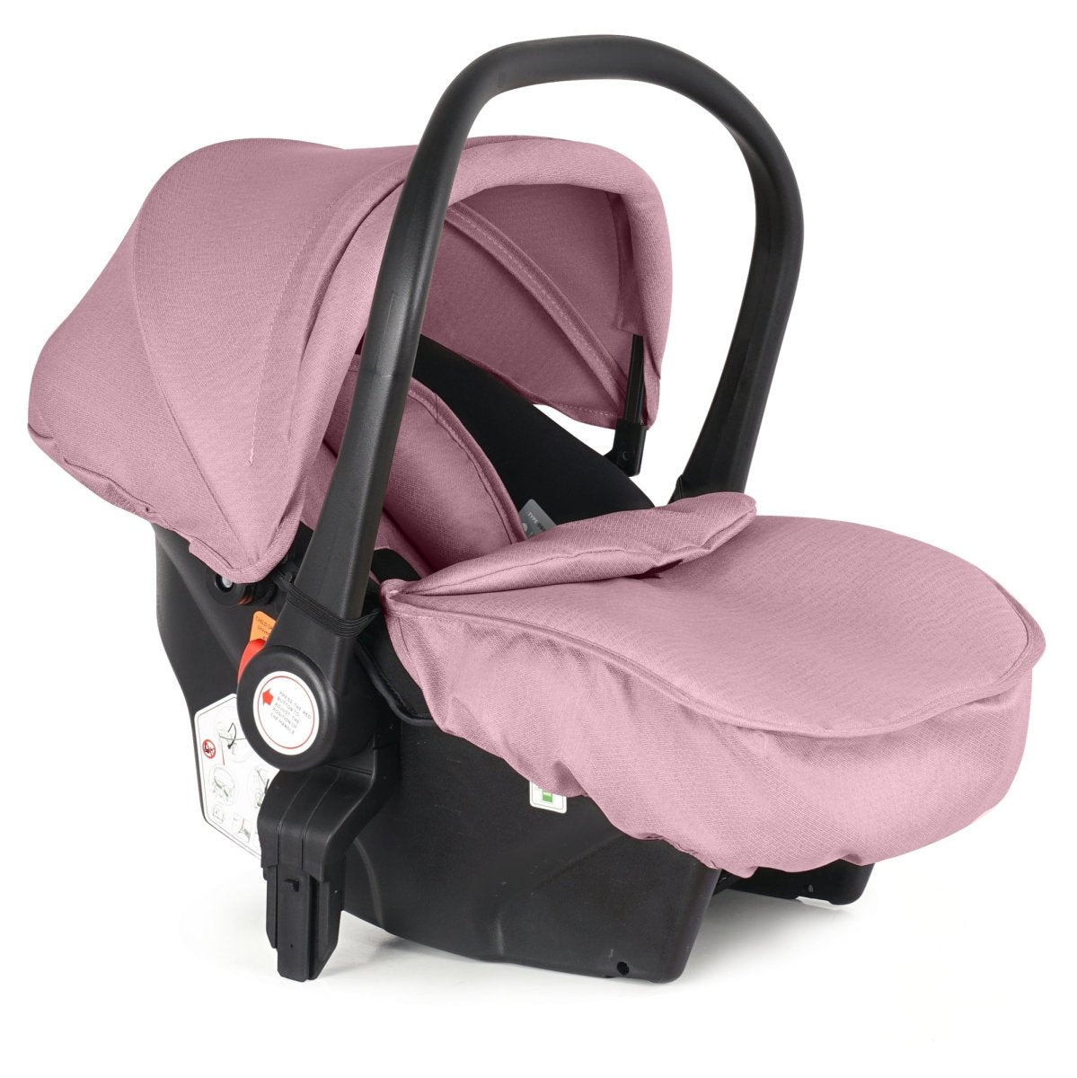 For Your Little One Cruise 3 In 1 Travel System With i-Size Car Seat - Blush Rose (Free Cupholder And Seat Liner Included!)-3