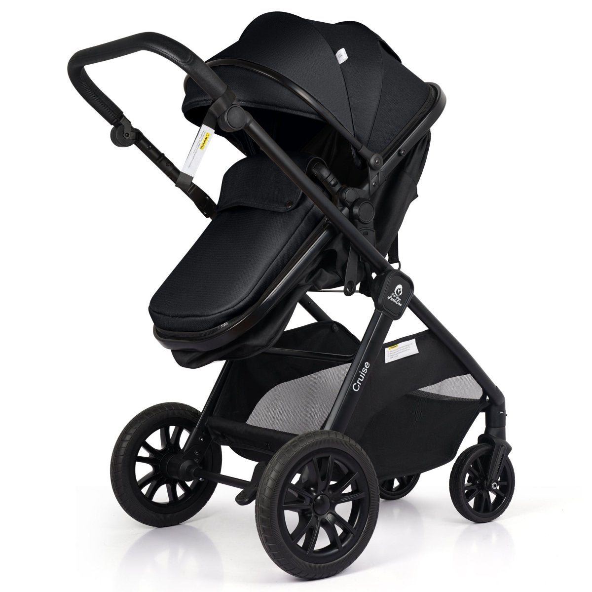 Cruise 3-in-1 Travel System with i-Size Car Seat - Eclipse Black