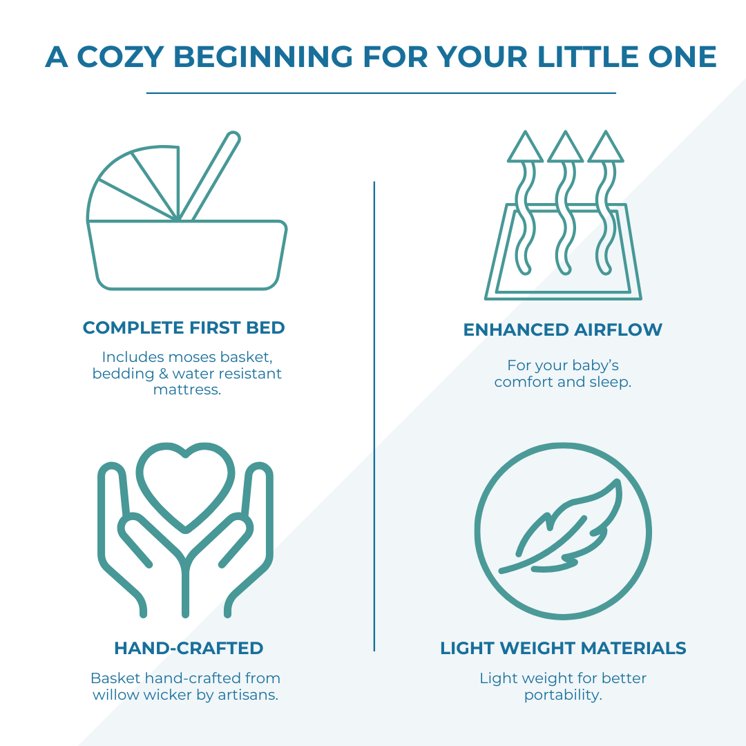 Wicker Moses Basket-2