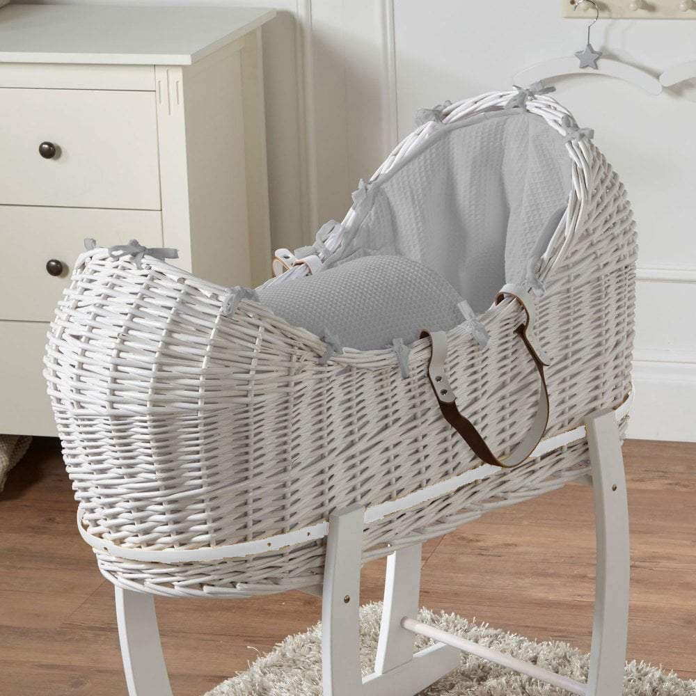 Wicker Pod Baby Deluxe Moses Basket-9