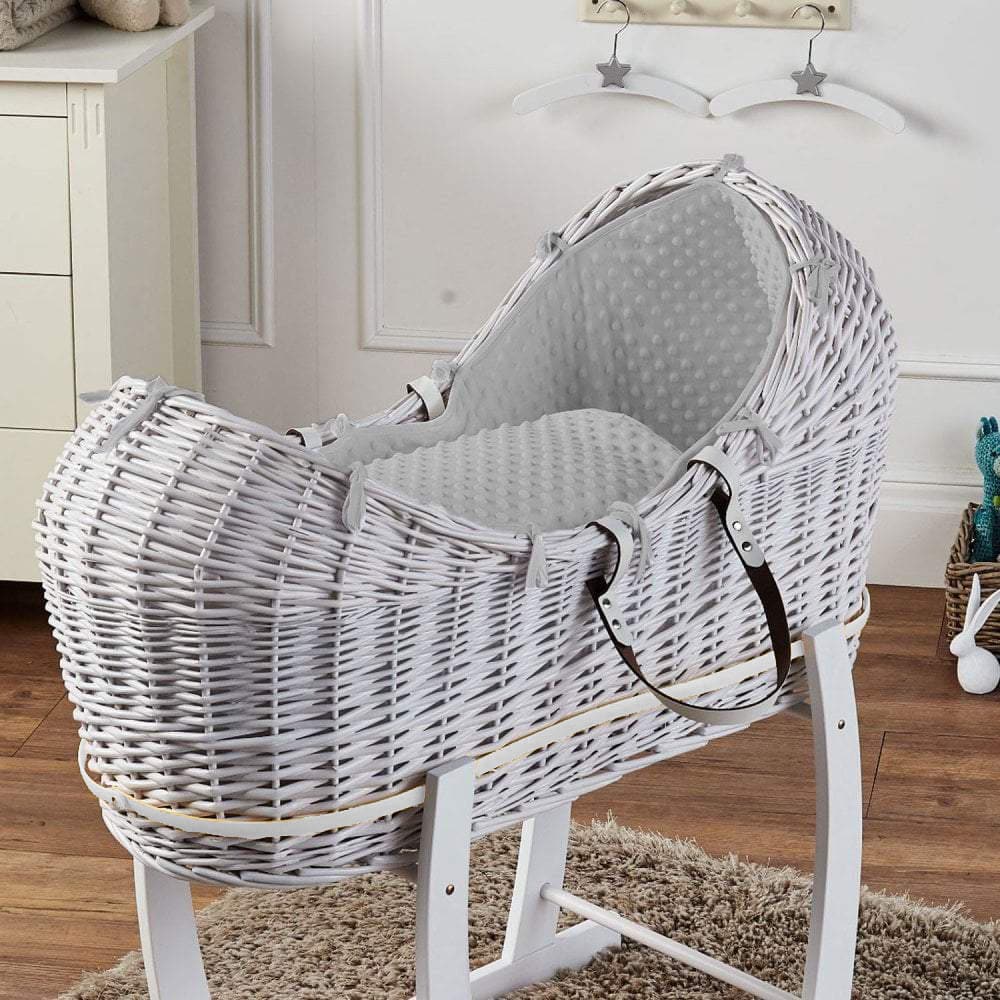 Wicker Pod Baby Deluxe Moses Basket-13