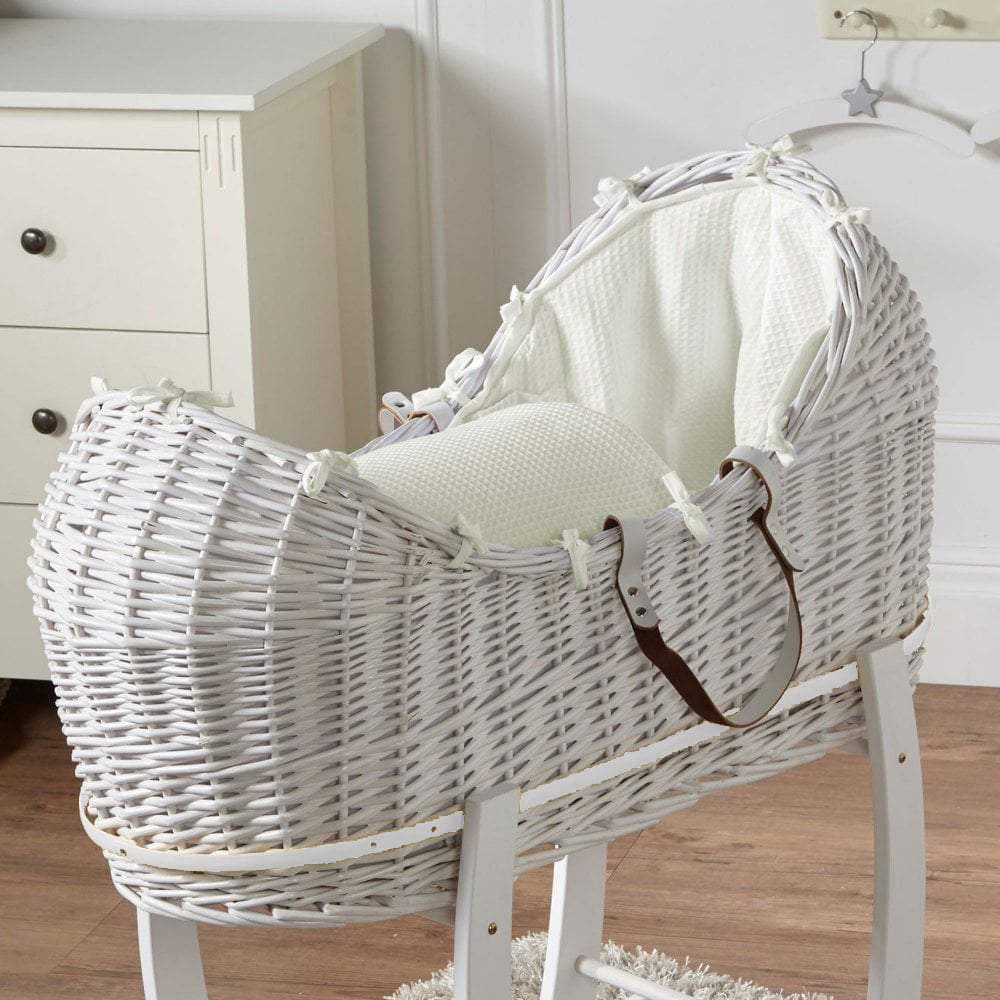 Wicker Pod Baby Deluxe Moses Basket-8