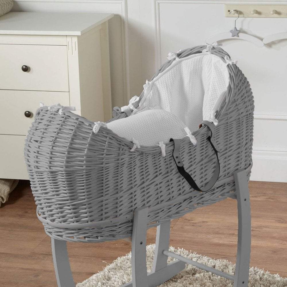 Wicker Pod Baby Deluxe Moses Basket-14