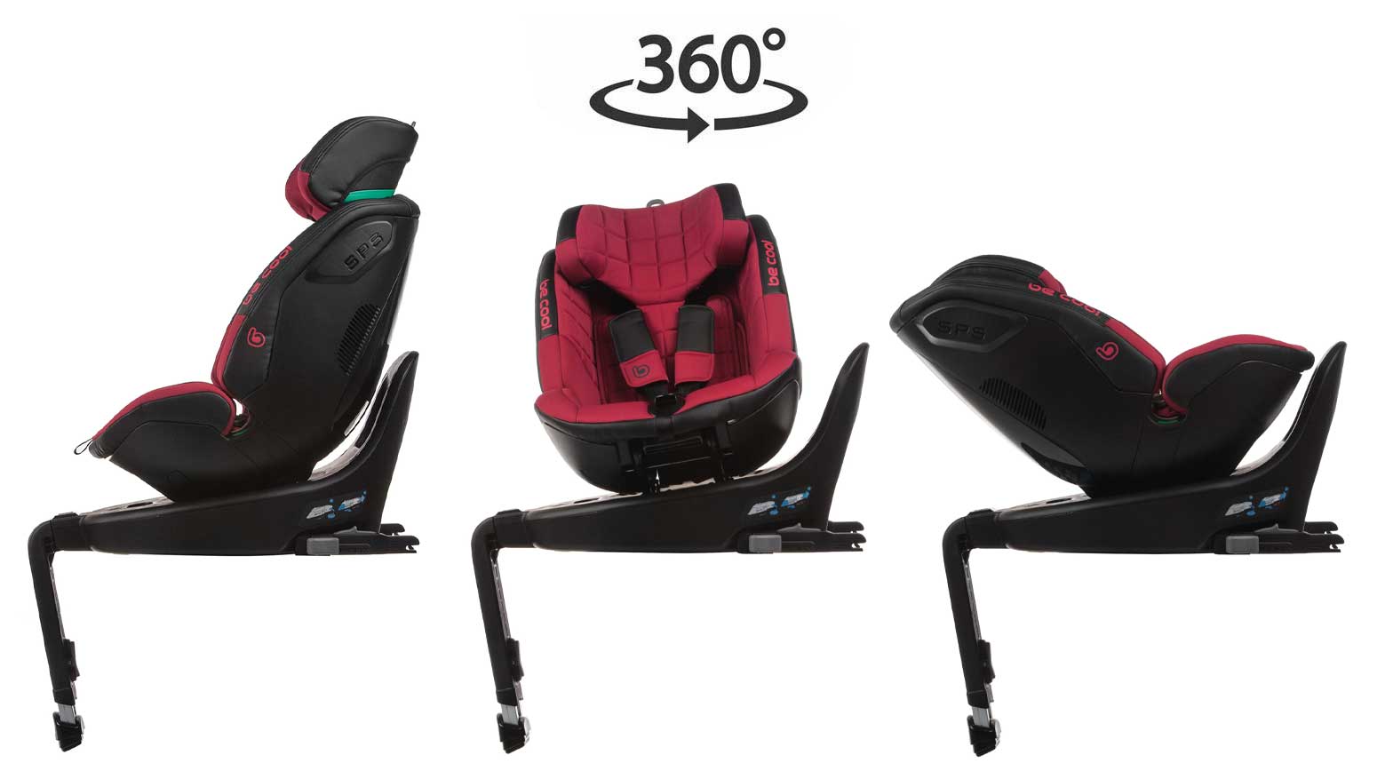 Be Cool Zeus i-Size 360 Swivel Car Seat 40-125cm, 0-6 Years